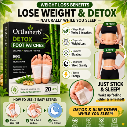 Orthoherb® Herbal Foot Patches